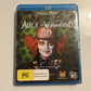 Alice In Wonderland 3D (Bluray 3D, 2010) Johnny Depp, Mia Wasikowska All Regions