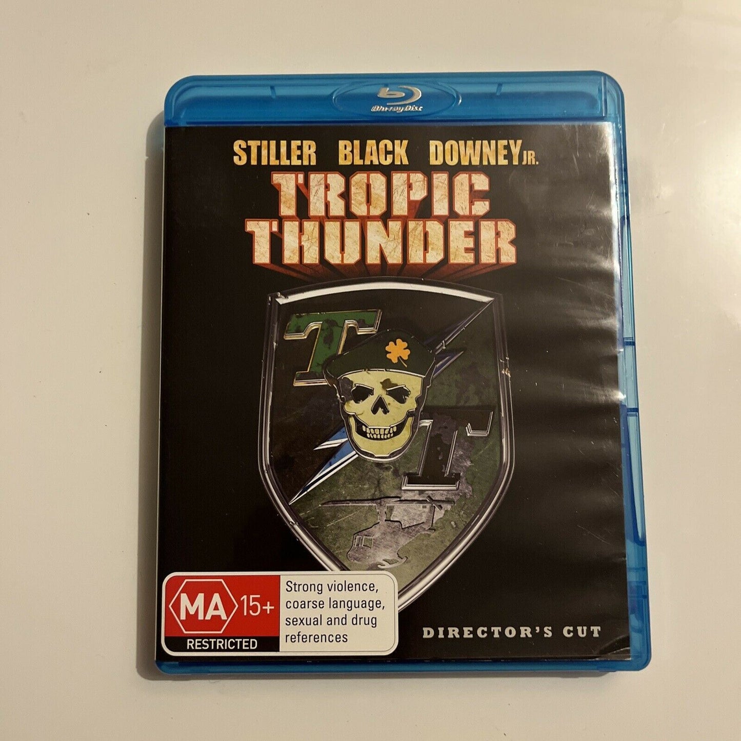 Tropic Thunder - Director's Cut (Blu-ray, 2008) Ben Stiller, Jack Black Region B