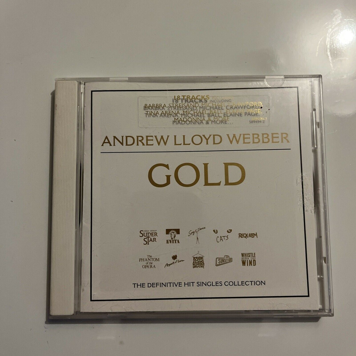 Andrew Lloyd Webber - Gold (CD, 2001)