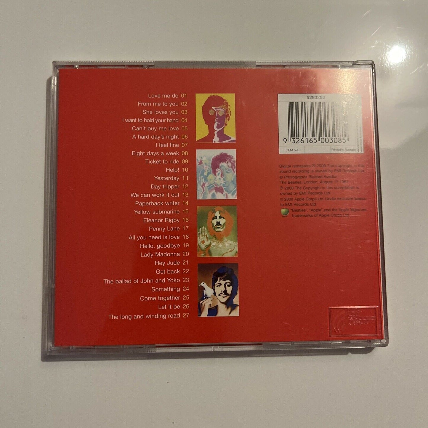 THE BEATLES - 1  (CD, 2000)