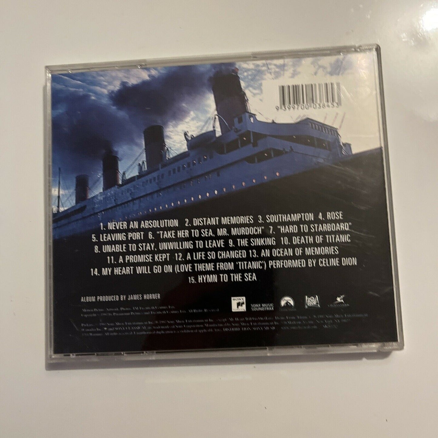 Titanic Music from the Motion Picture - James Horner 1997 CD