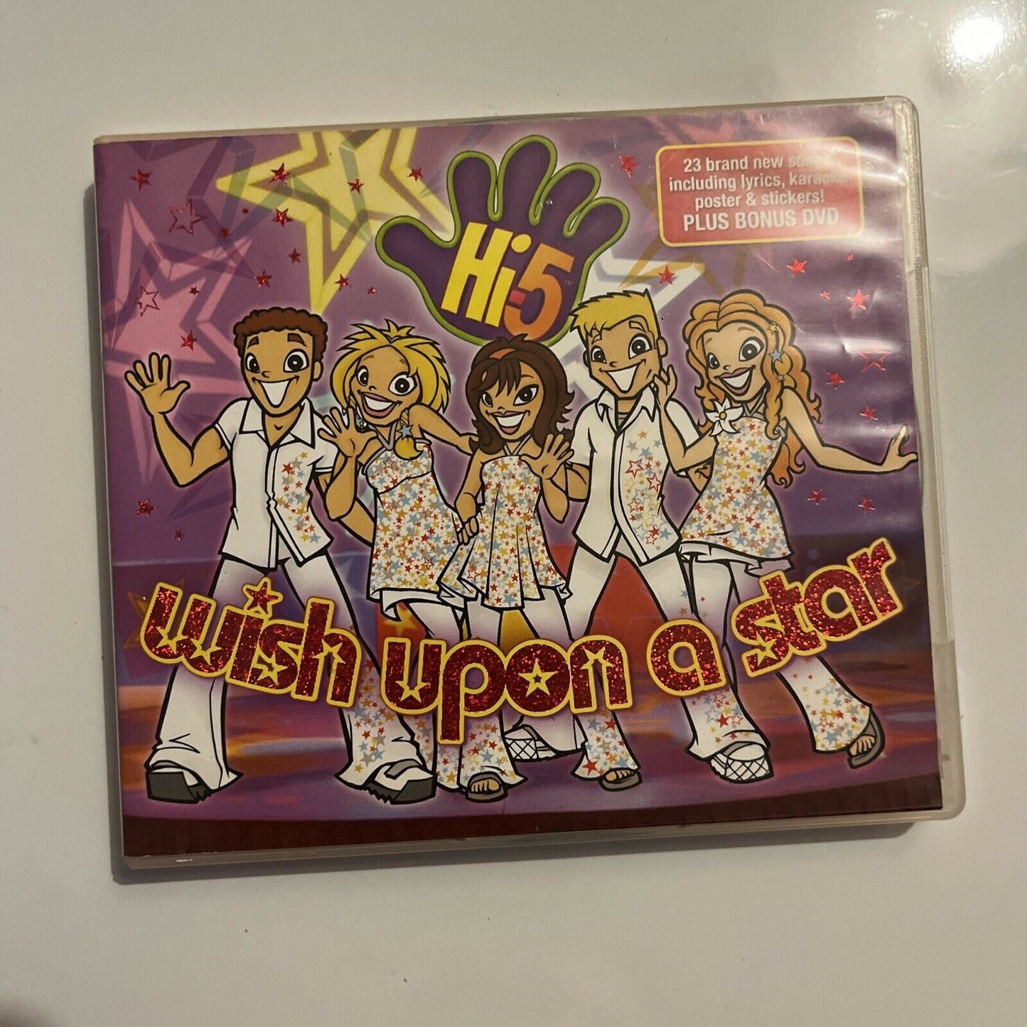 Hi-5 - Wish Upon A Star (DVD + CD, 2006, 2-Disc) All Regions