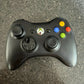 Genuine Microsoft Xbox 360 Wireless Controller Black Model 1403 Tested Working