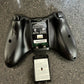 Genuine Microsoft Xbox 360 Wireless Controller Black Model 1403 Tested Working