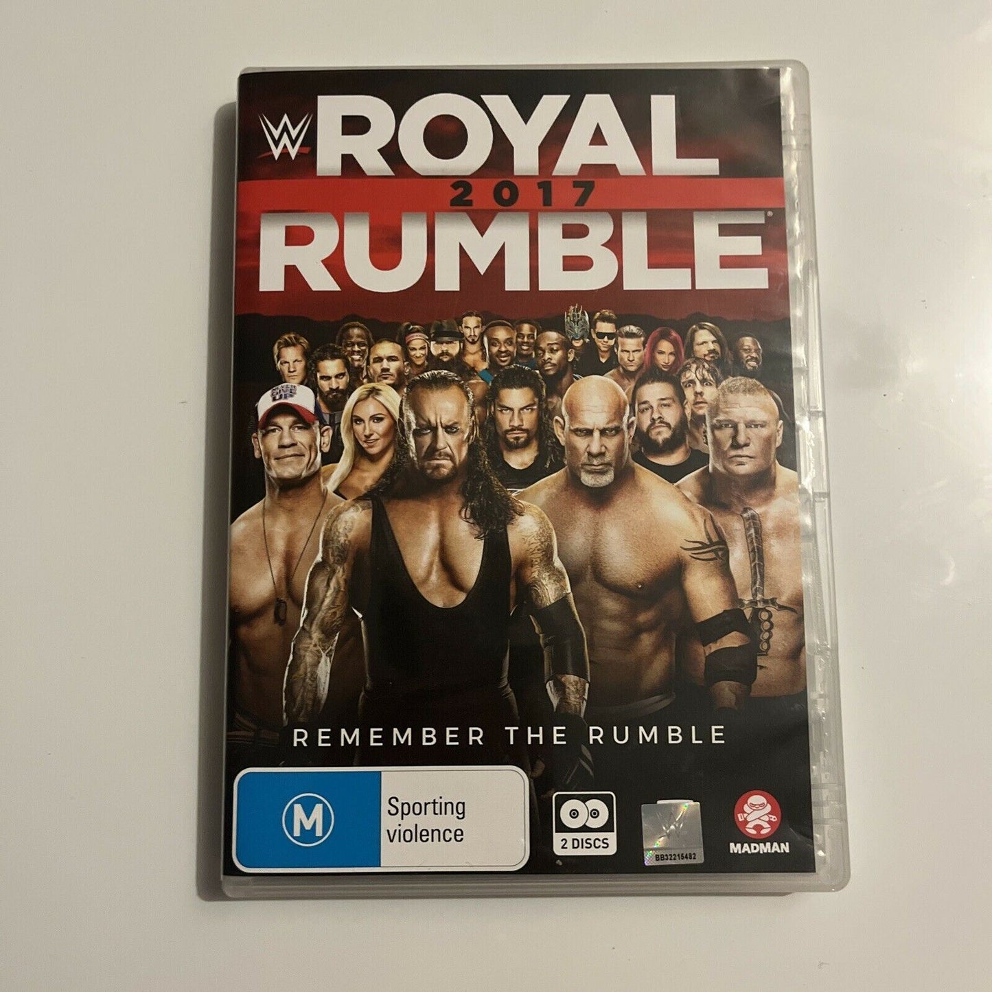 WWE - Royal Rumble 2017 (DVD, 2-Disc) Region 4