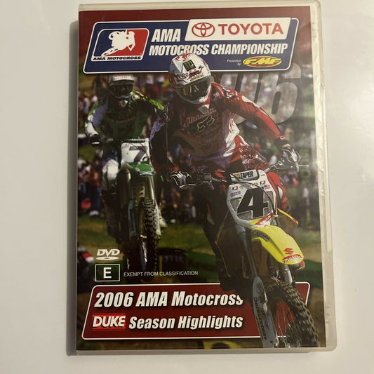 AMA Motocross Championship 2006 - Season Highlights DVD All Regions
