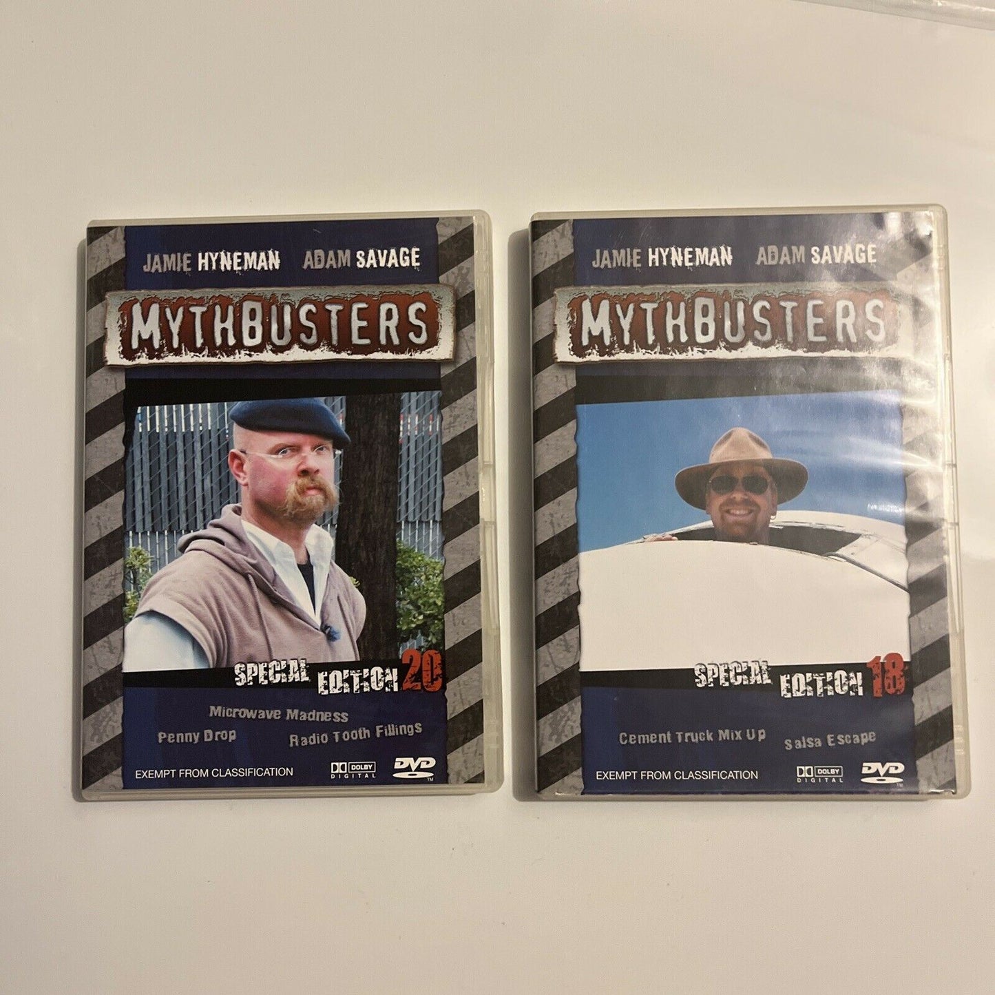 MythBusters - Special Edition 18 & 20 (DVD, 2-Disc) Region 4