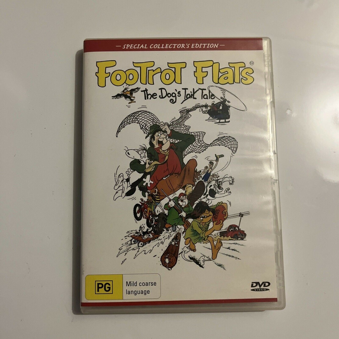 Footrot Flats - The Dog's Tale (DVD, 1986) John Clarke, Peter Rowley, Region 4