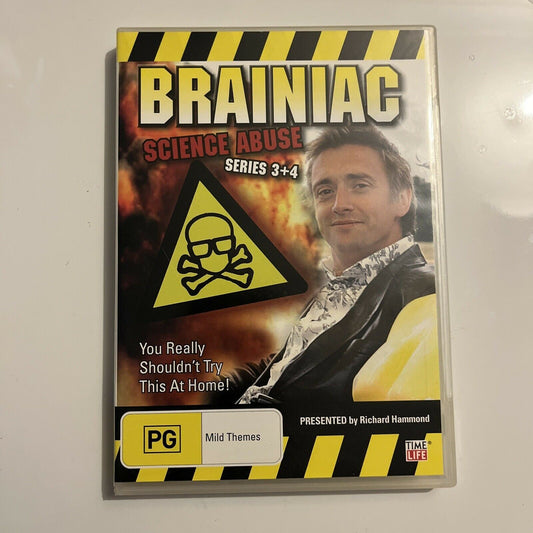 Brainiac Science Abuse - Series 3+4 (DVD, 2006, 4-Disc) All Regions