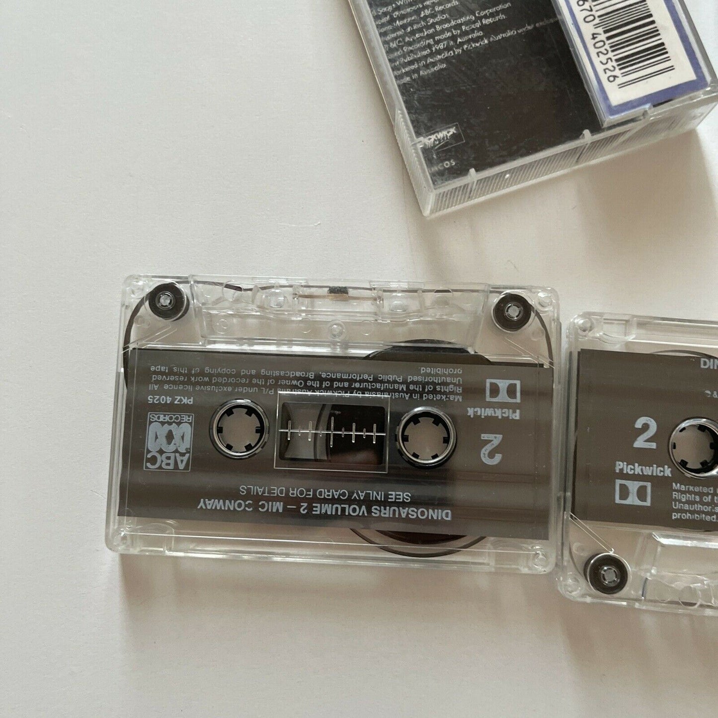 The Conway Brothers Hiccups Orchestra - Dinosaur Songs 1 & 2 Cassette Tape 1987