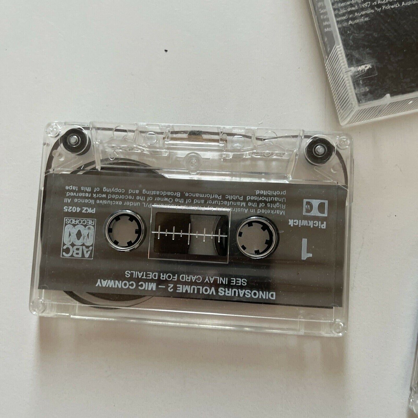 The Conway Brothers Hiccups Orchestra - Dinosaur Songs 1 & 2 Cassette Tape 1987
