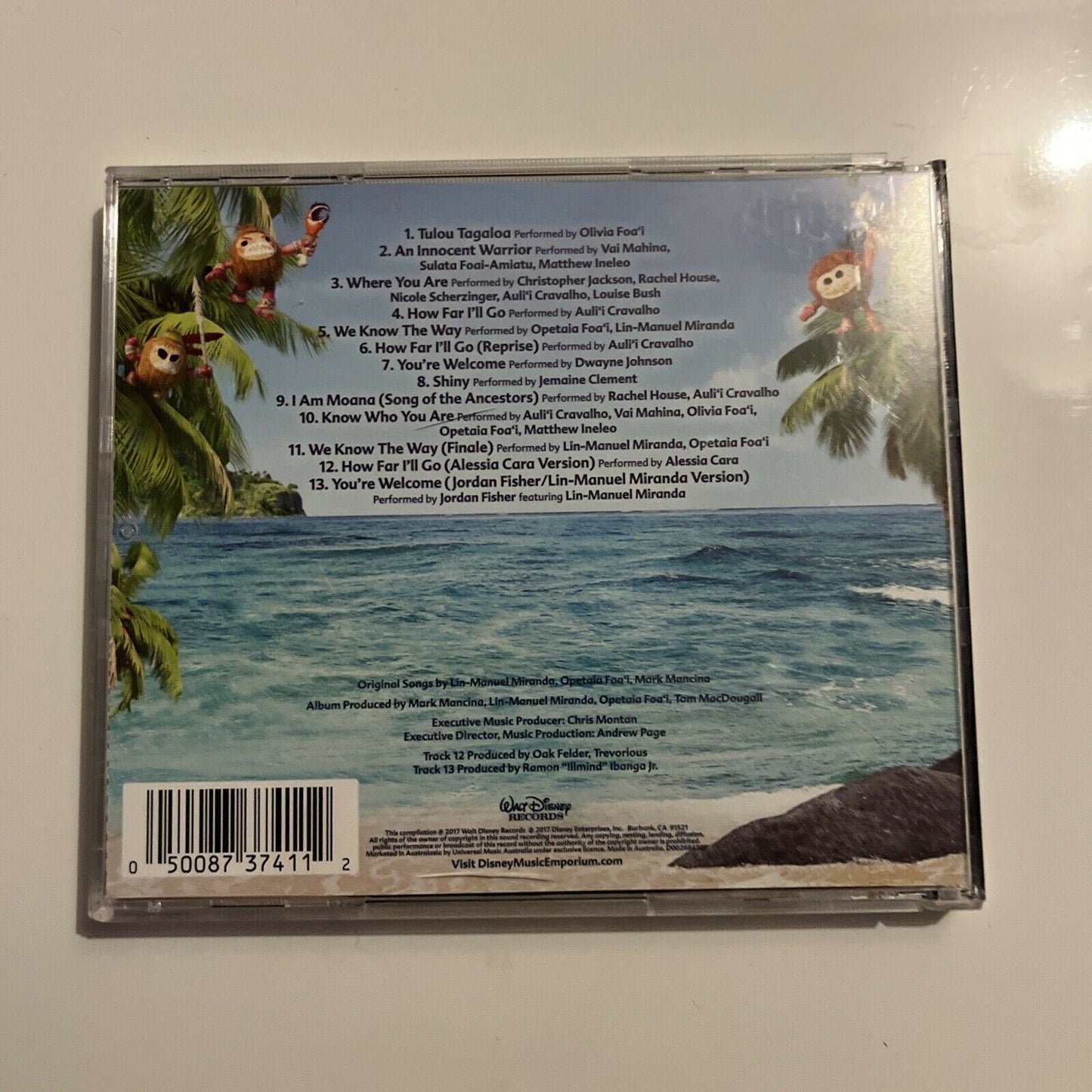 Moana - Motion Picture Soundtrack (CD, 2017)