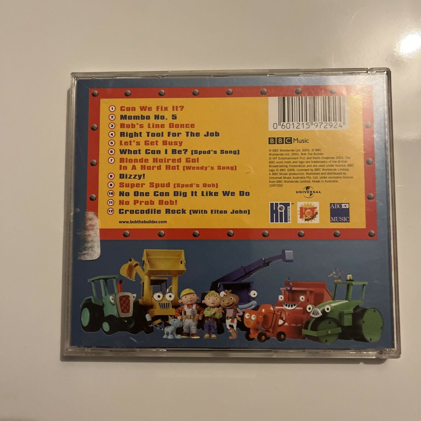 Bob the Builder - The Album (CD, 2001)