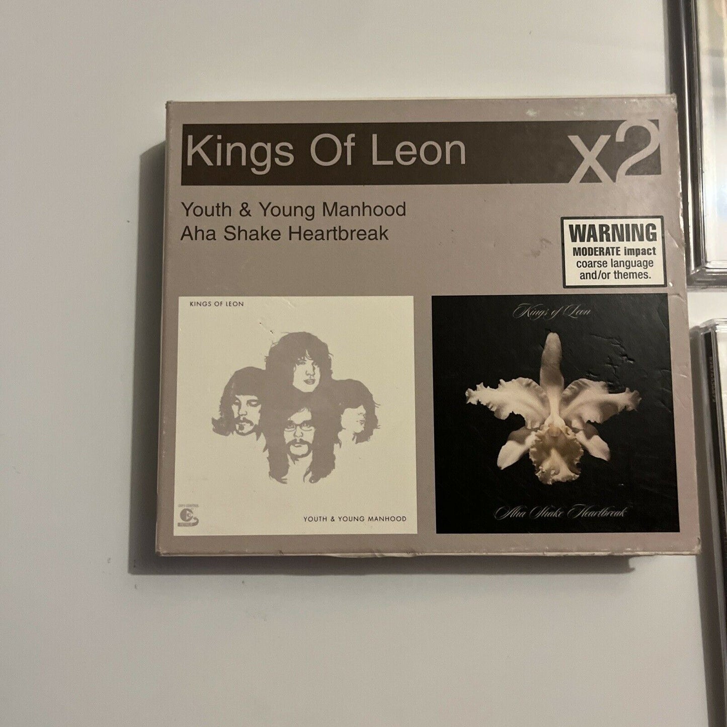 Kings Of Leon X2: Youth & Young Manhood: Aha Shake Heartbreak (CD, 2006, 2-Disc)