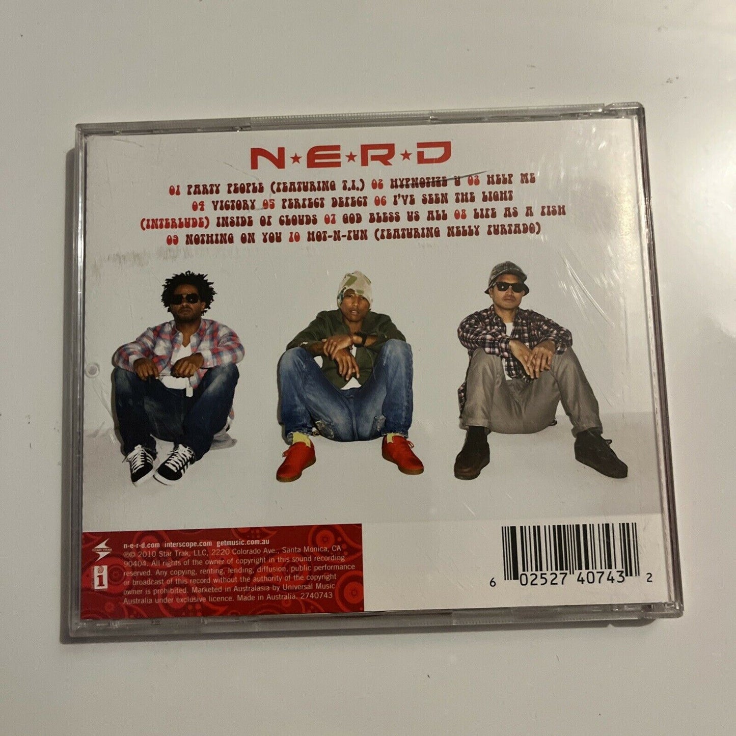 N*E*R*D – Nothing (CD, 2010)