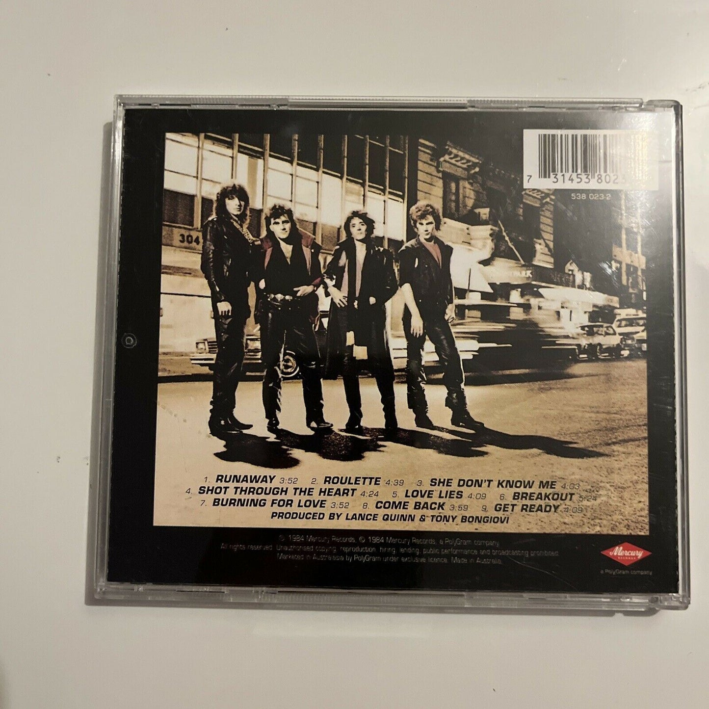 Bon Jovi - Remasters (CD, 1984)