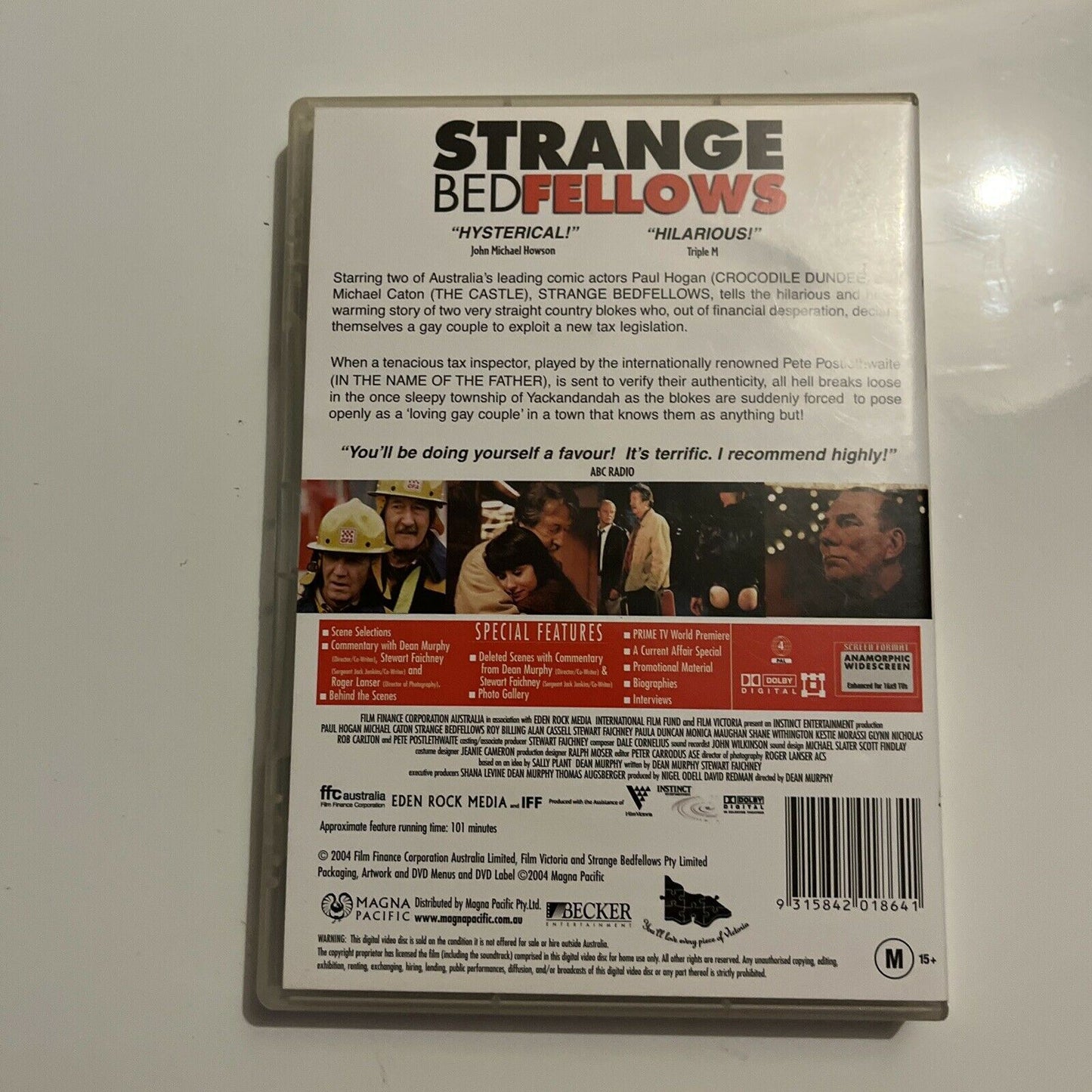 Strange Bedfellows (DVD, 2004) Paul Hogan, Michael Caton, Region 4