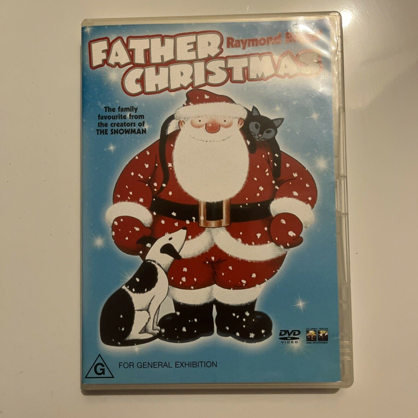 Raymond Briggs Father Christmas Dvd 1991 Region4 Retro Unit 0317