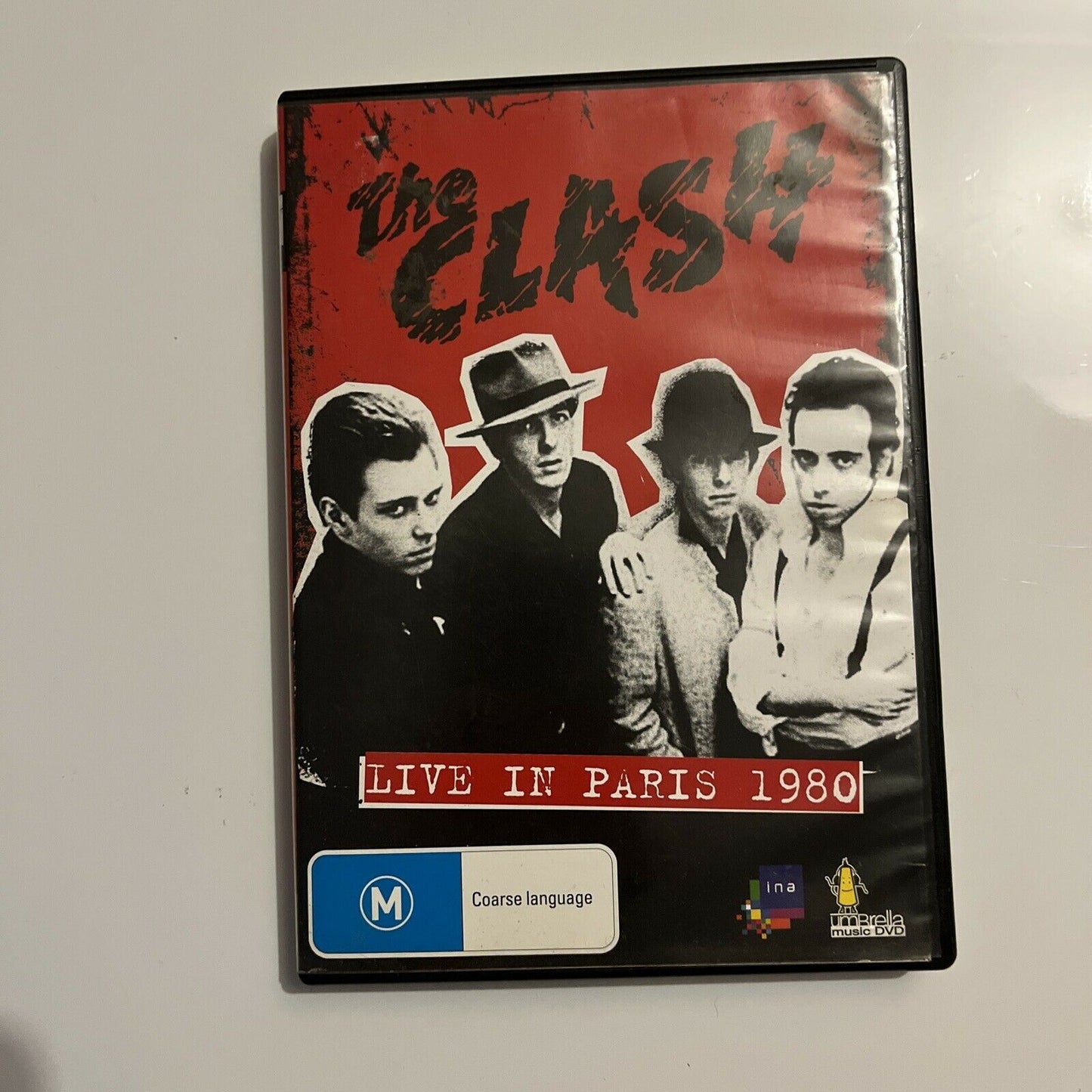 The Clash - Live In Paris 1980 (DVD, 1980) All Regions