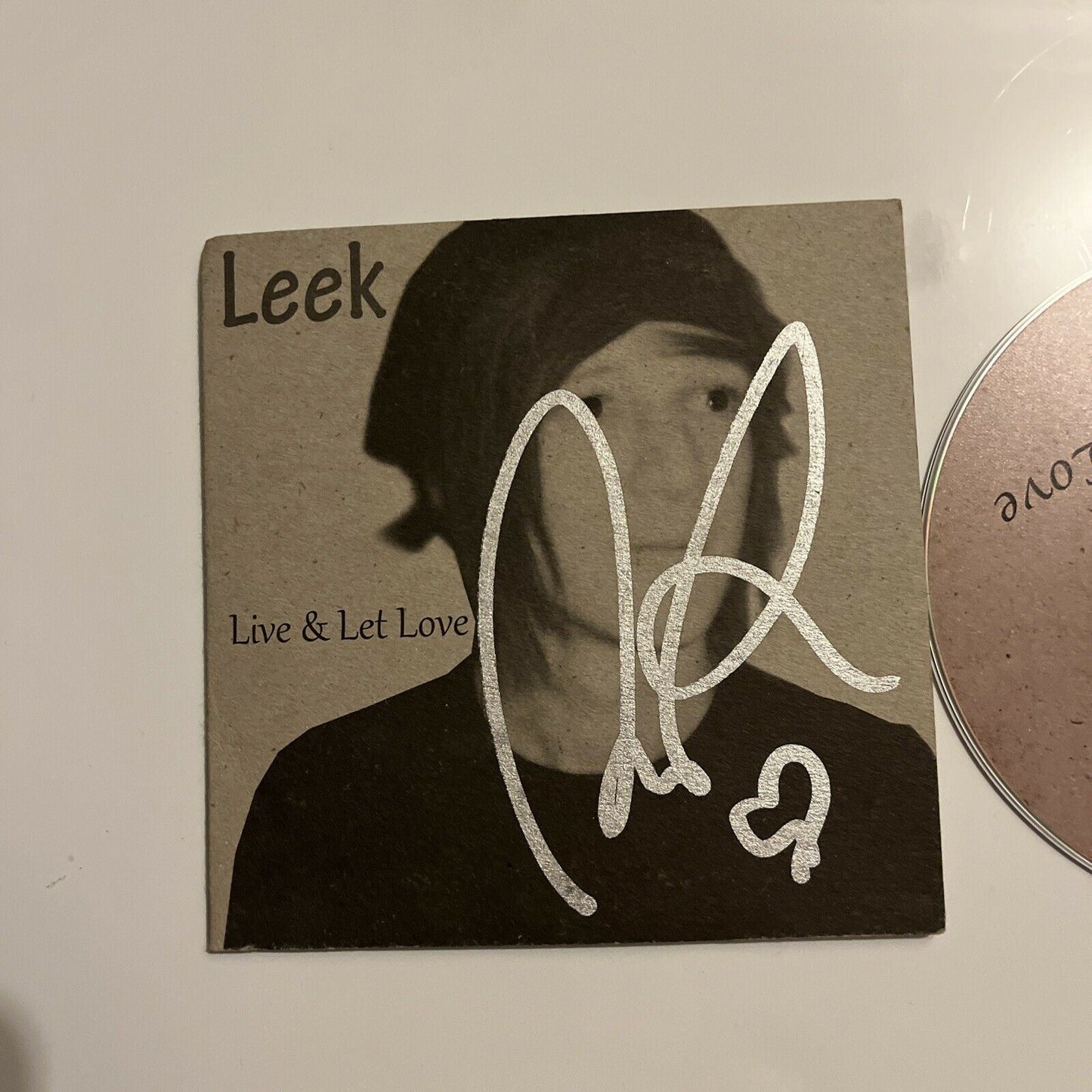 *Autographed* Leek - Live & Let Love (CD, 2010)