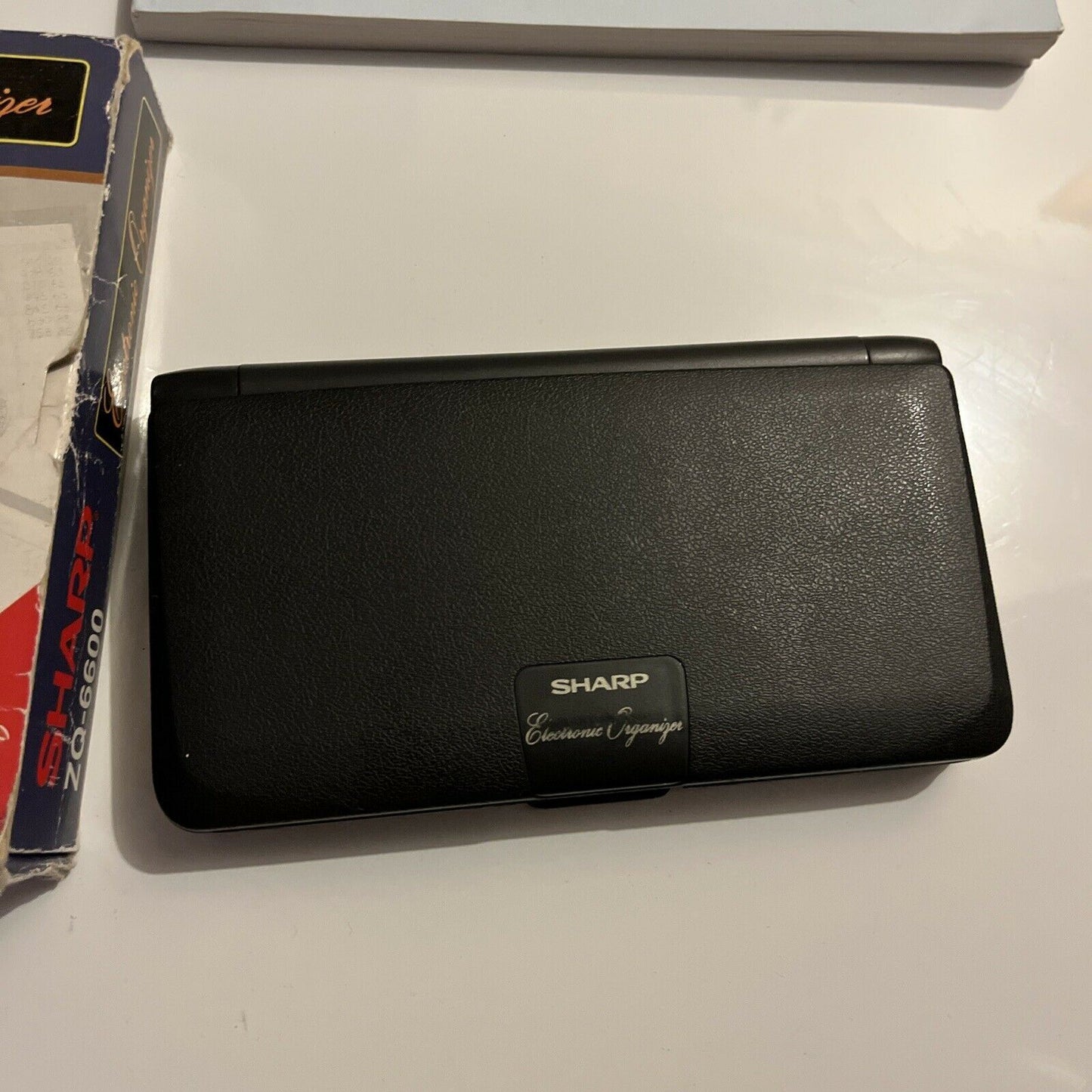 Sharp ZQ-6600 Electronic Organizer With Box and Manual - with Money Management
