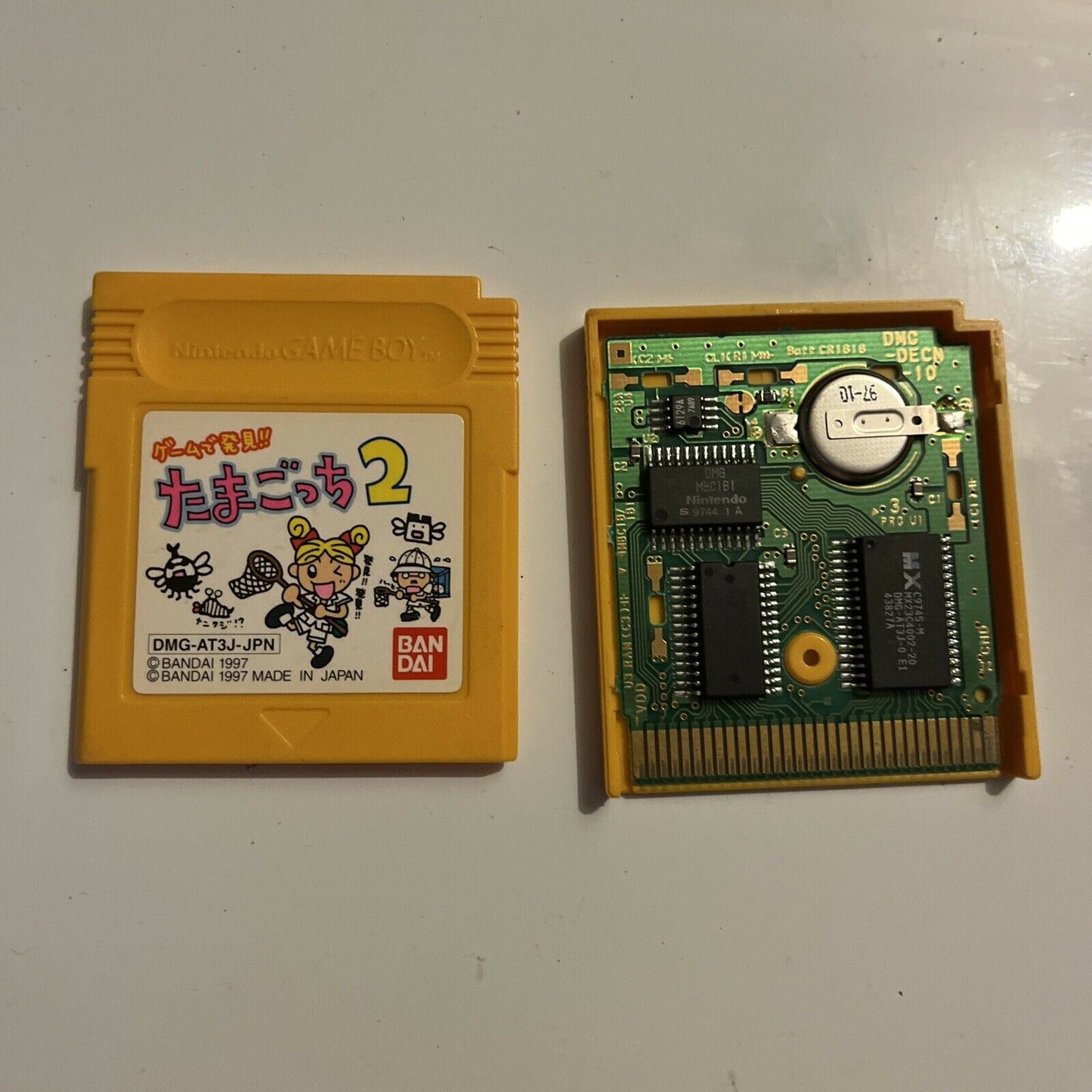 Game de Hakken!! Tamagotchi 2 Gameboy Japanese DMG-AT3J-JPN Bandai 1997