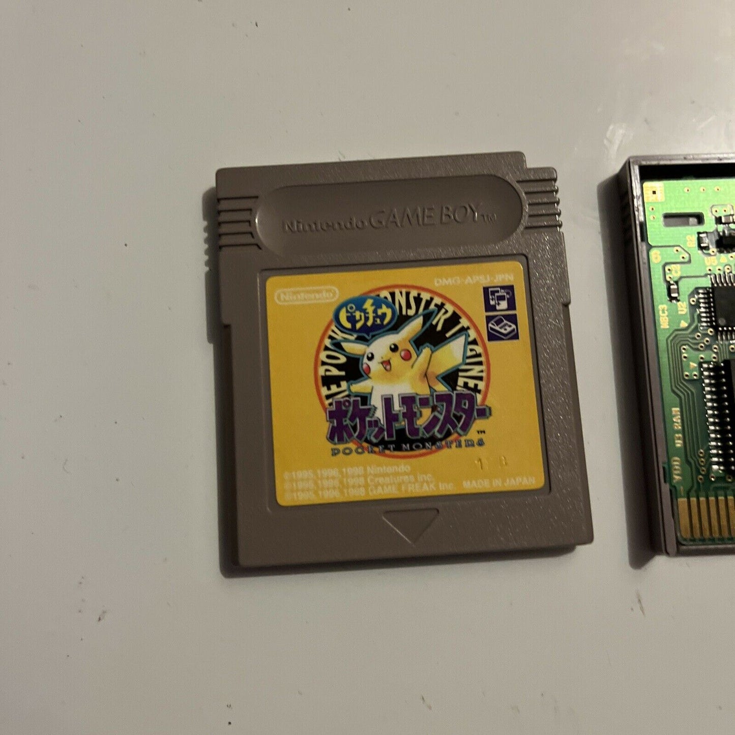 Pocket Monsters Pikachu Nintendo Gameboy Color Japanese DMG-APSJ-JPN