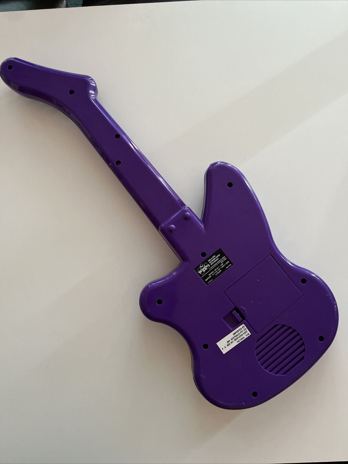 The Wiggles Electronic Guitar 1998 Tested And Working