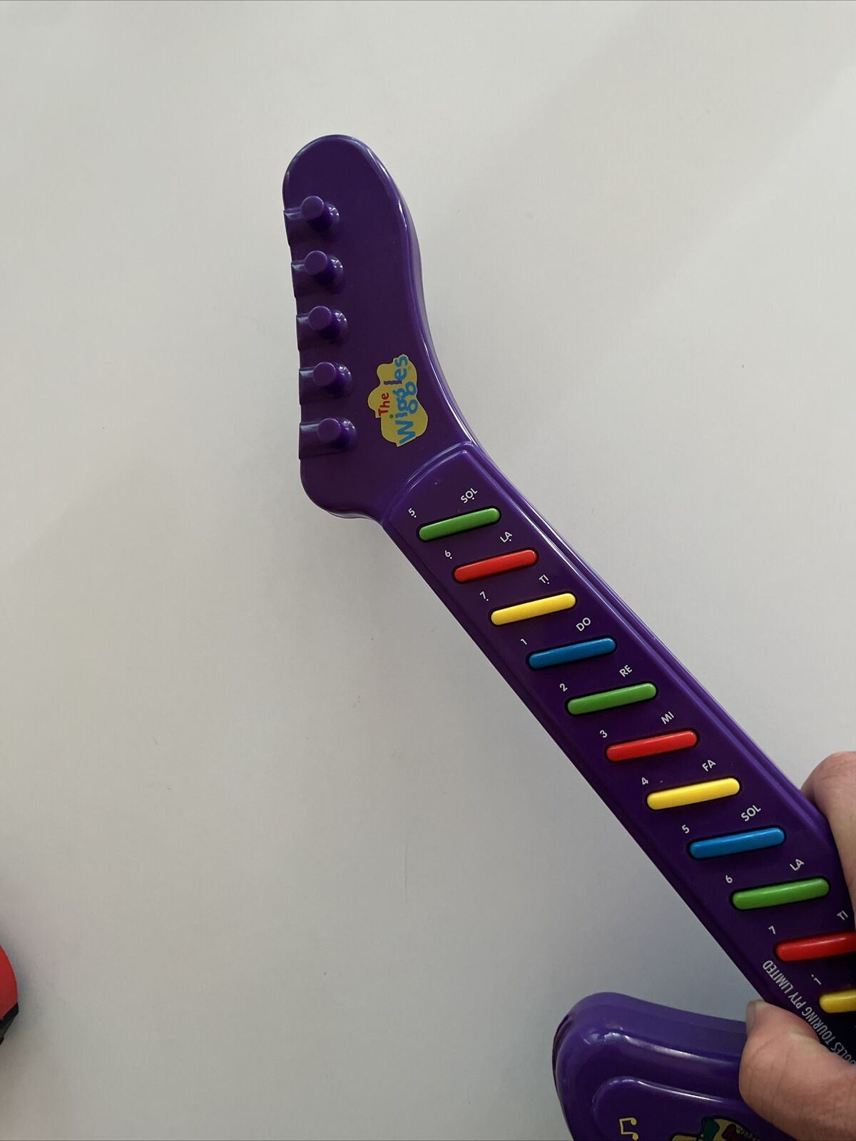 The Wiggles Electronic Guitar 1998 Tested And Working