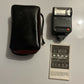 Agfatronic 240 CB Film Camera Flash With Manual Case - Tested & Working