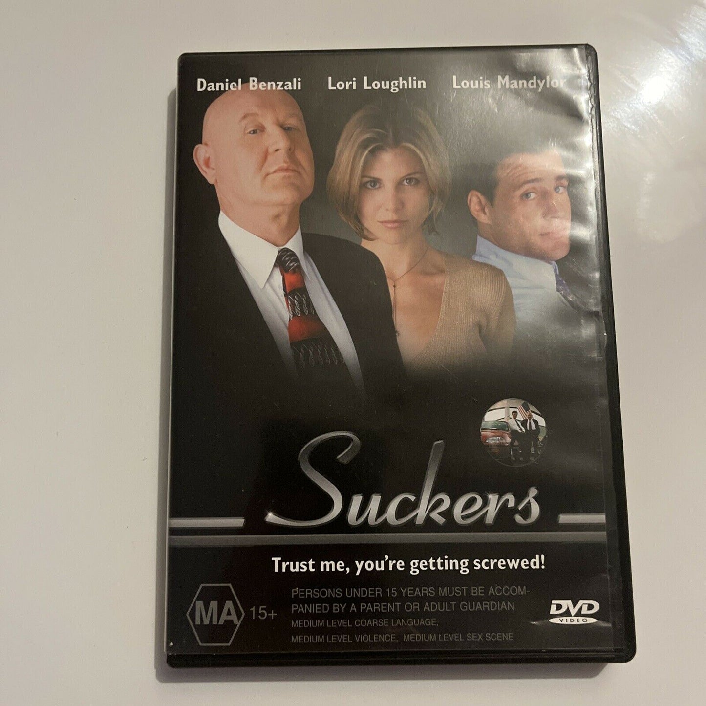 Suckers (DVD, 2001) Daniel Benzali, Lori Loughlin. All Regions