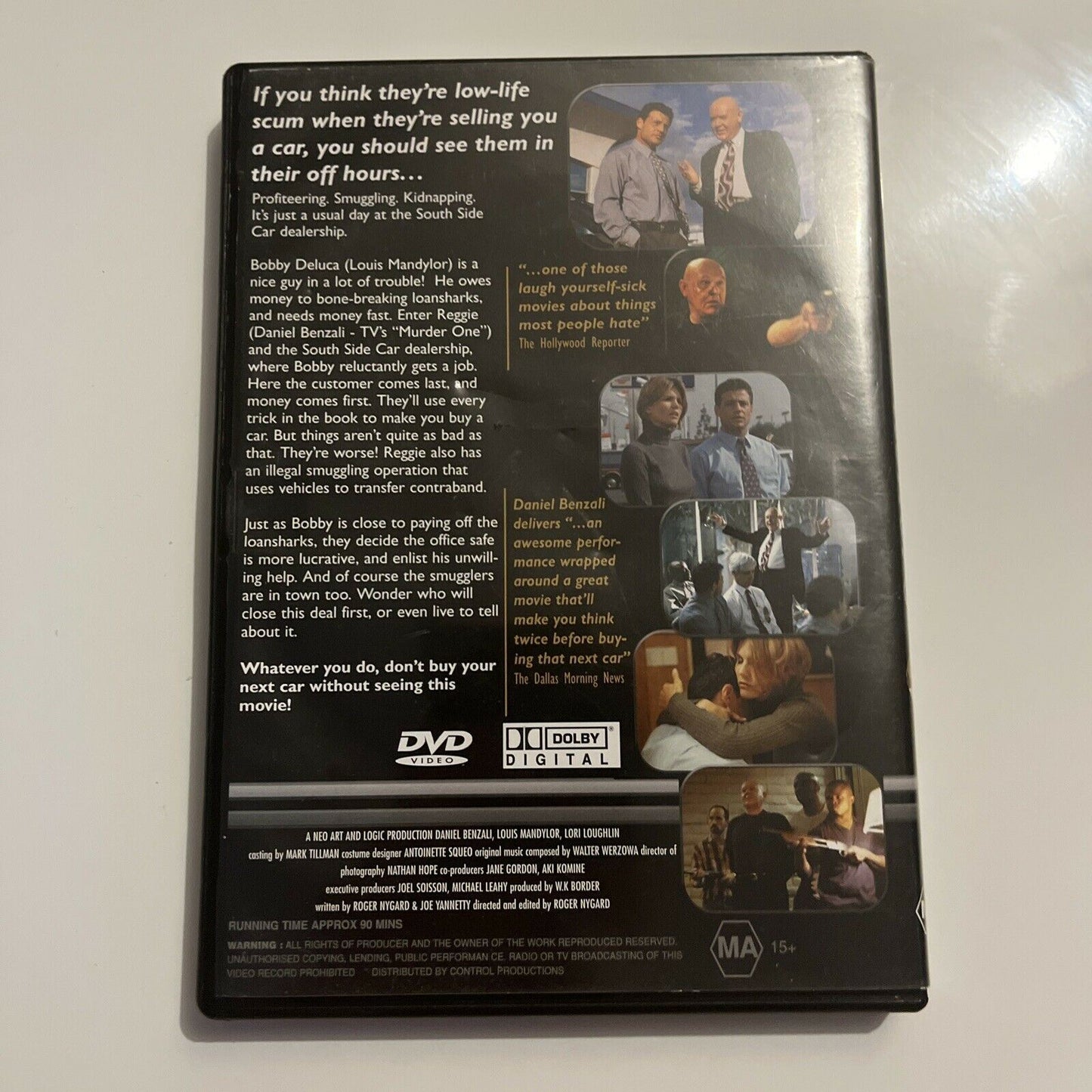 Suckers (DVD, 2001) Daniel Benzali, Lori Loughlin. All Regions