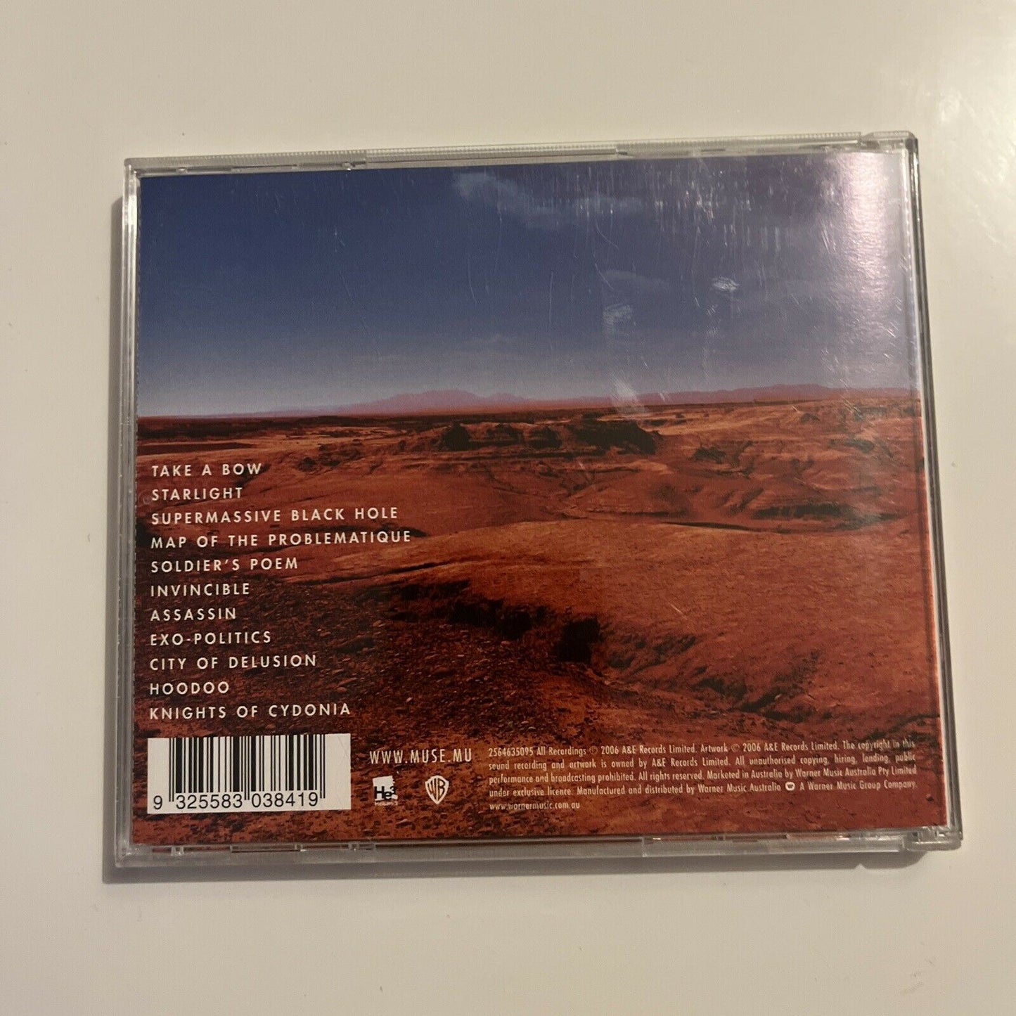 Muse - Black Holes & Revelations (CD, 2006)