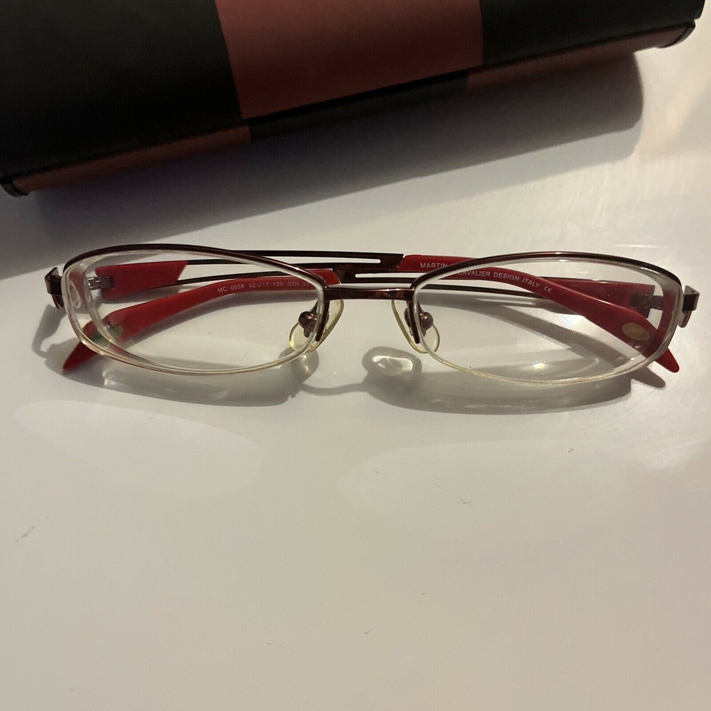 Martin Cavalier Eyeglasses MC-0038 52/17-135 Col 03 With Case