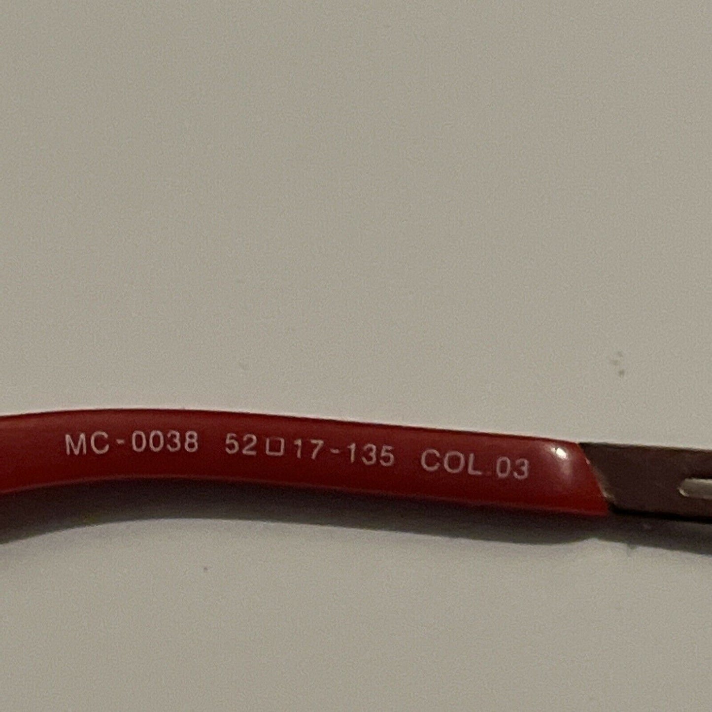 Martin Cavalier Eyeglasses MC-0038 52/17-135 Col 03 With Case