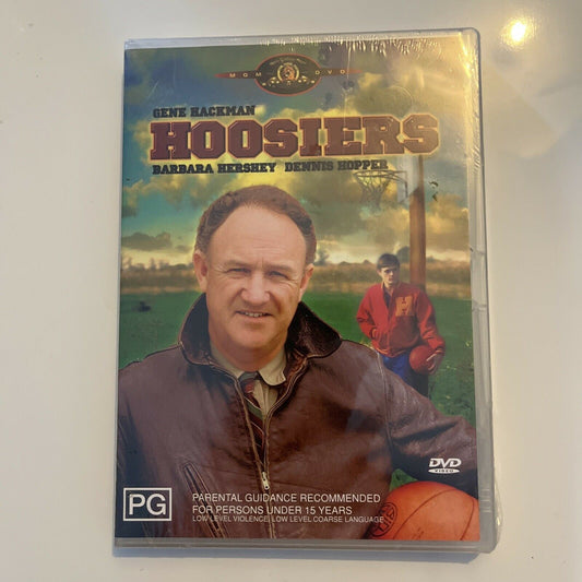 *New Sealed* Hoosiers (DVD, 1987) Gene Hackman, Barbara Hershey Region 4