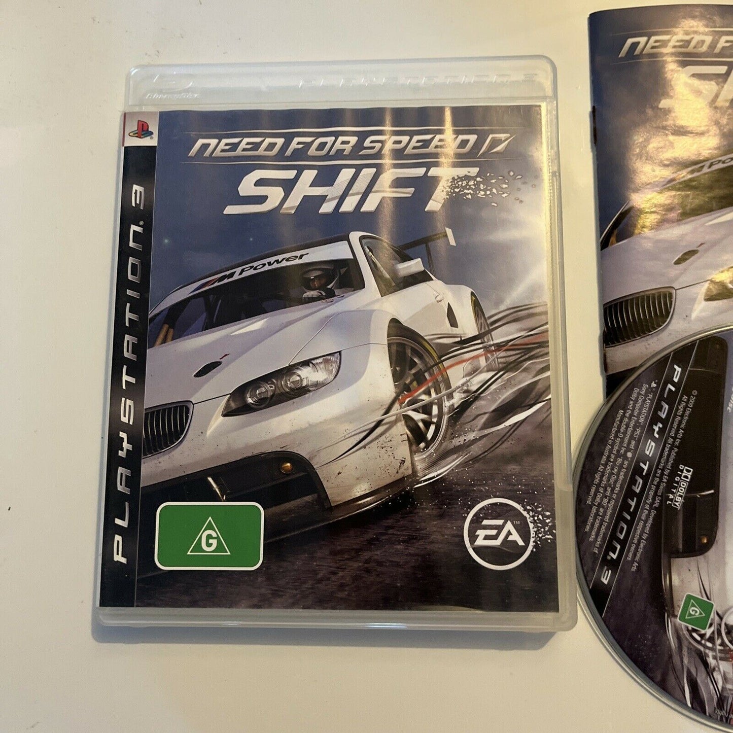 Need for Speed: Shift - Playstation 3 PS3 Game + Manual