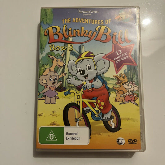 The Adventures of Blinky Bill - Box 3 (DVD, 1993, 2-Disc) Region 4