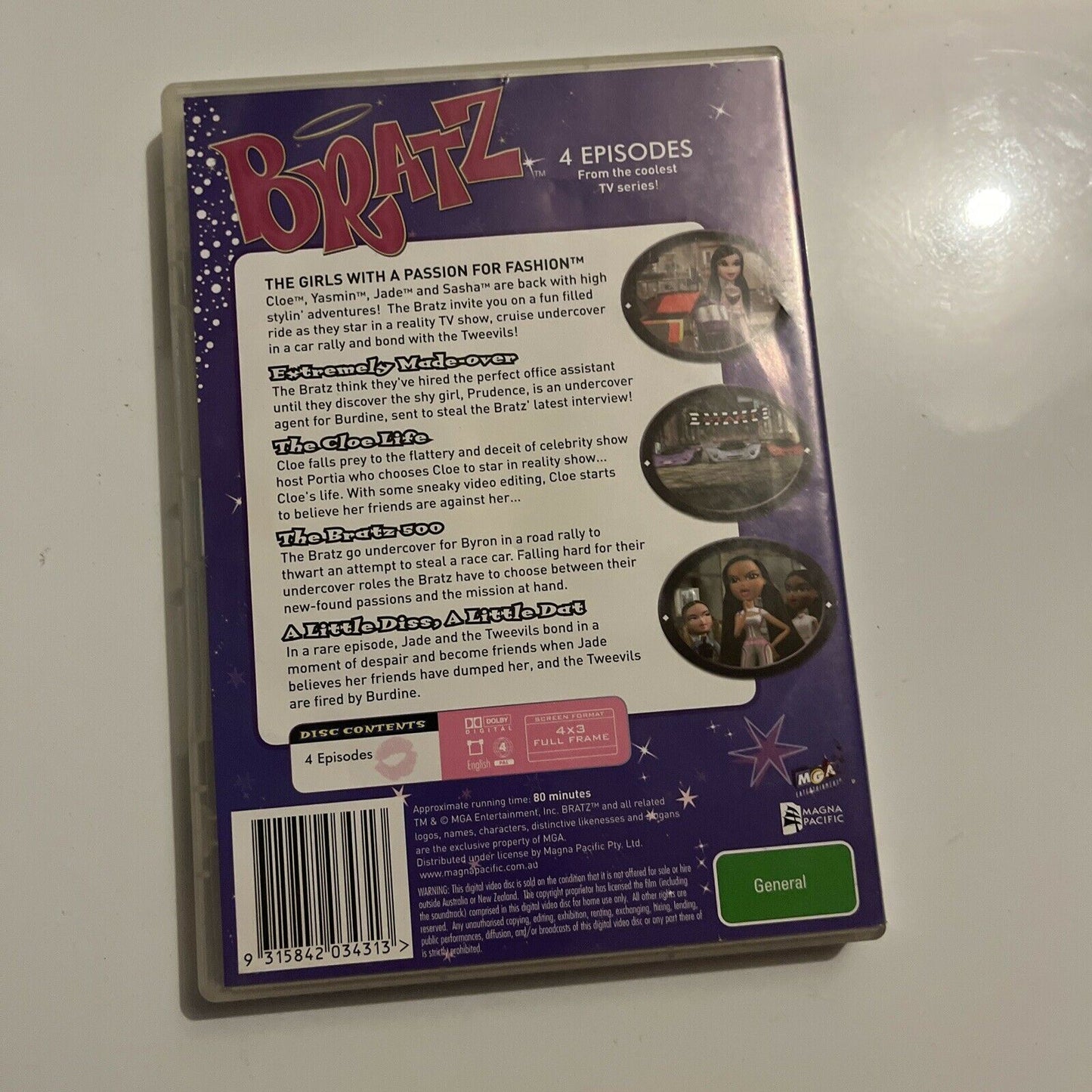 Bratz - Rally 500 (DVD, 2007) Region 4