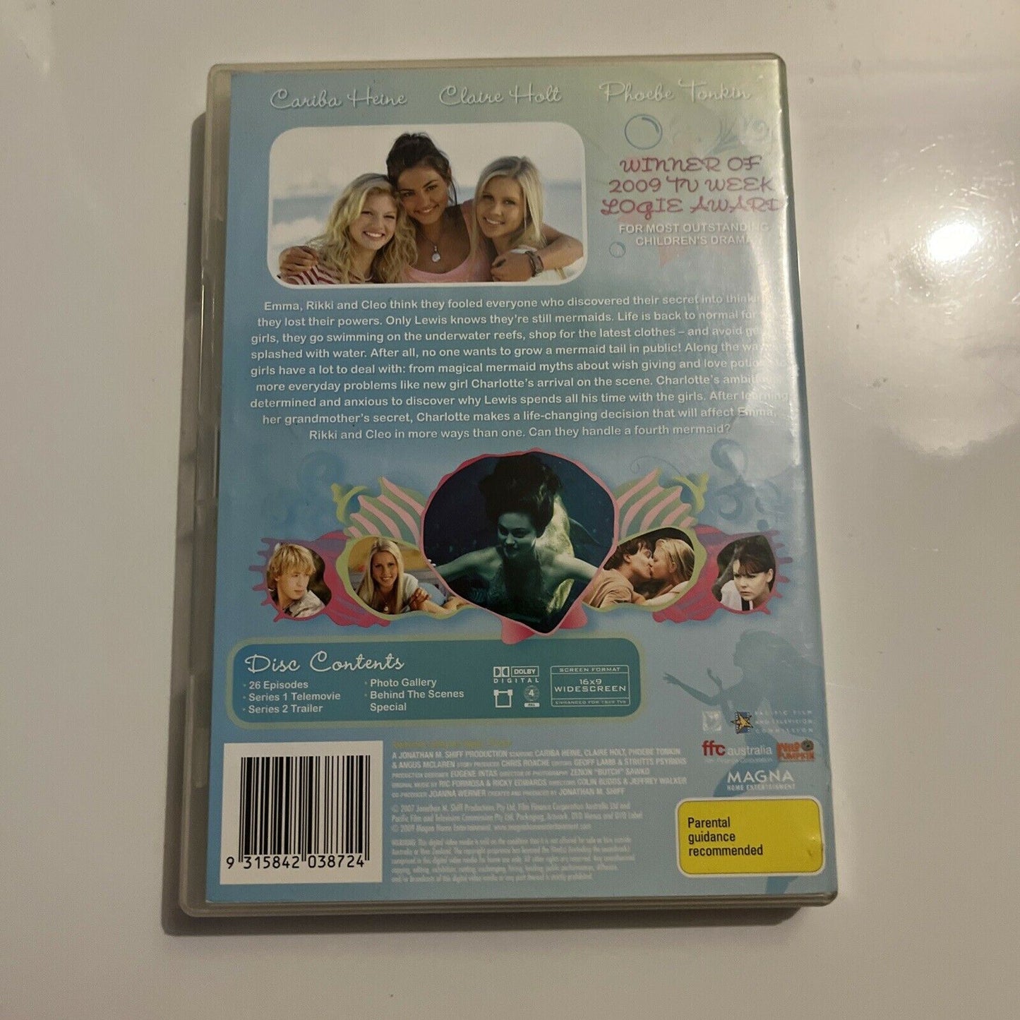 H2O - Just Add Water! : Complete Series 2 (DVD, 2007, 6-Disc) Region 4