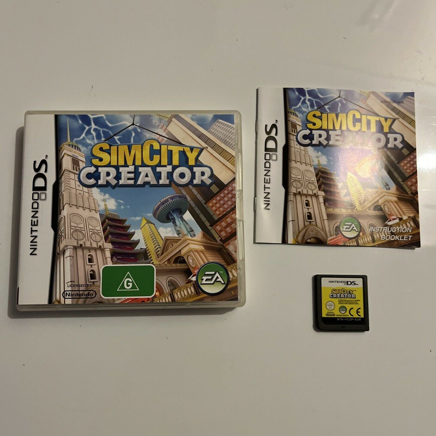 SimCity Creator - Nintendo DS With Manual