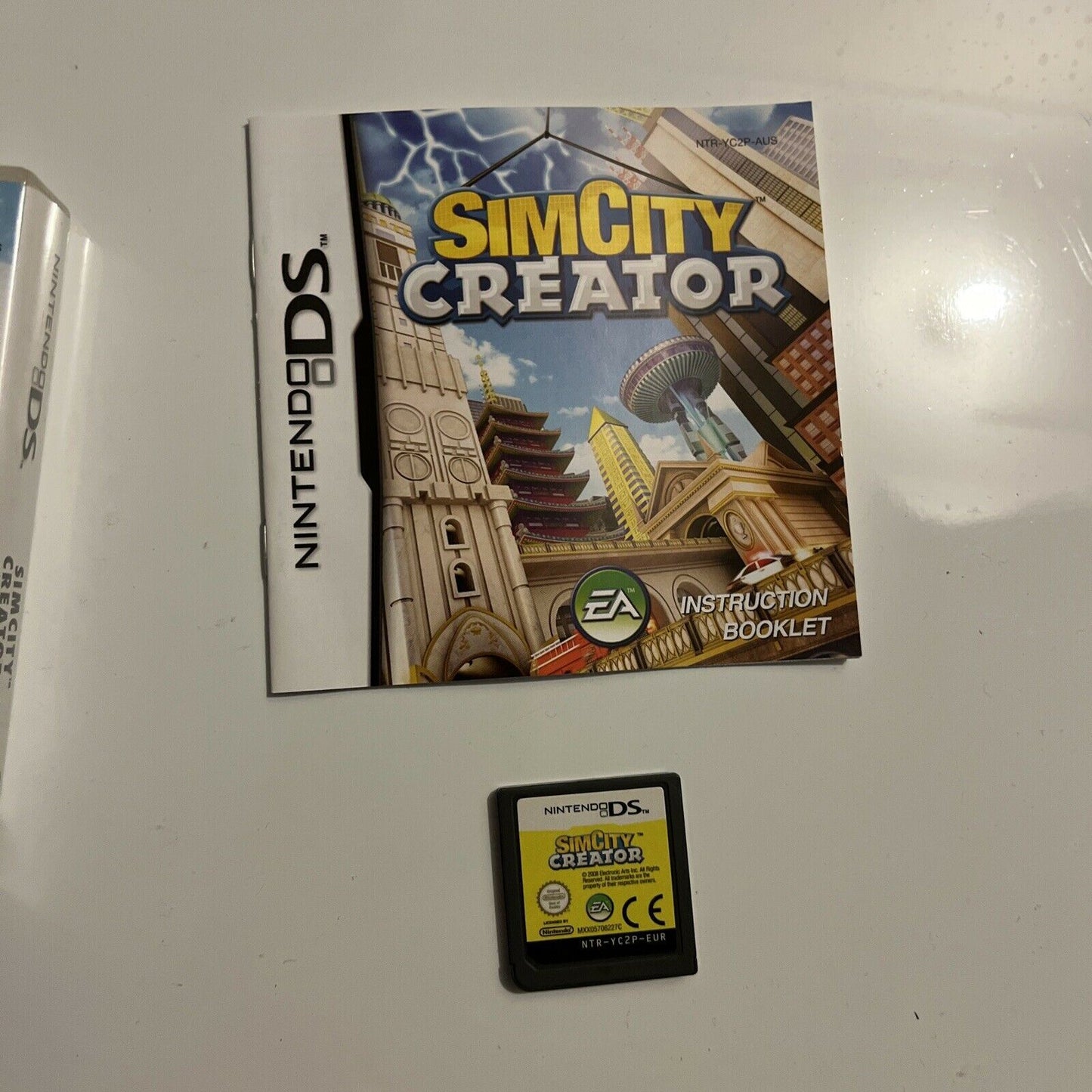 SimCity Creator - Nintendo DS With Manual