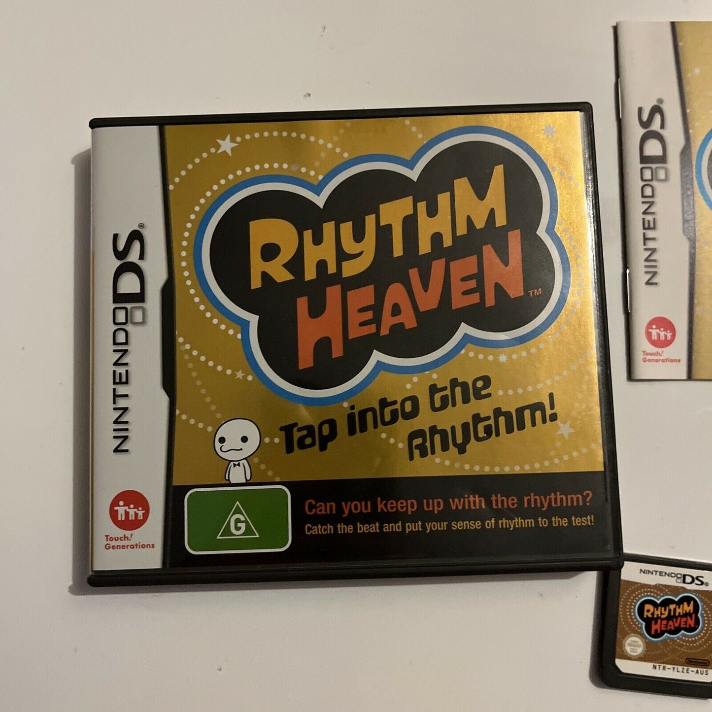 Rhythm Heaven - Nintendo DS Complete Game + Manual