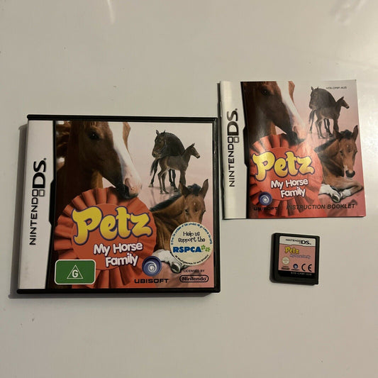 Petz - My Horse Family Nintendo DS with Manual