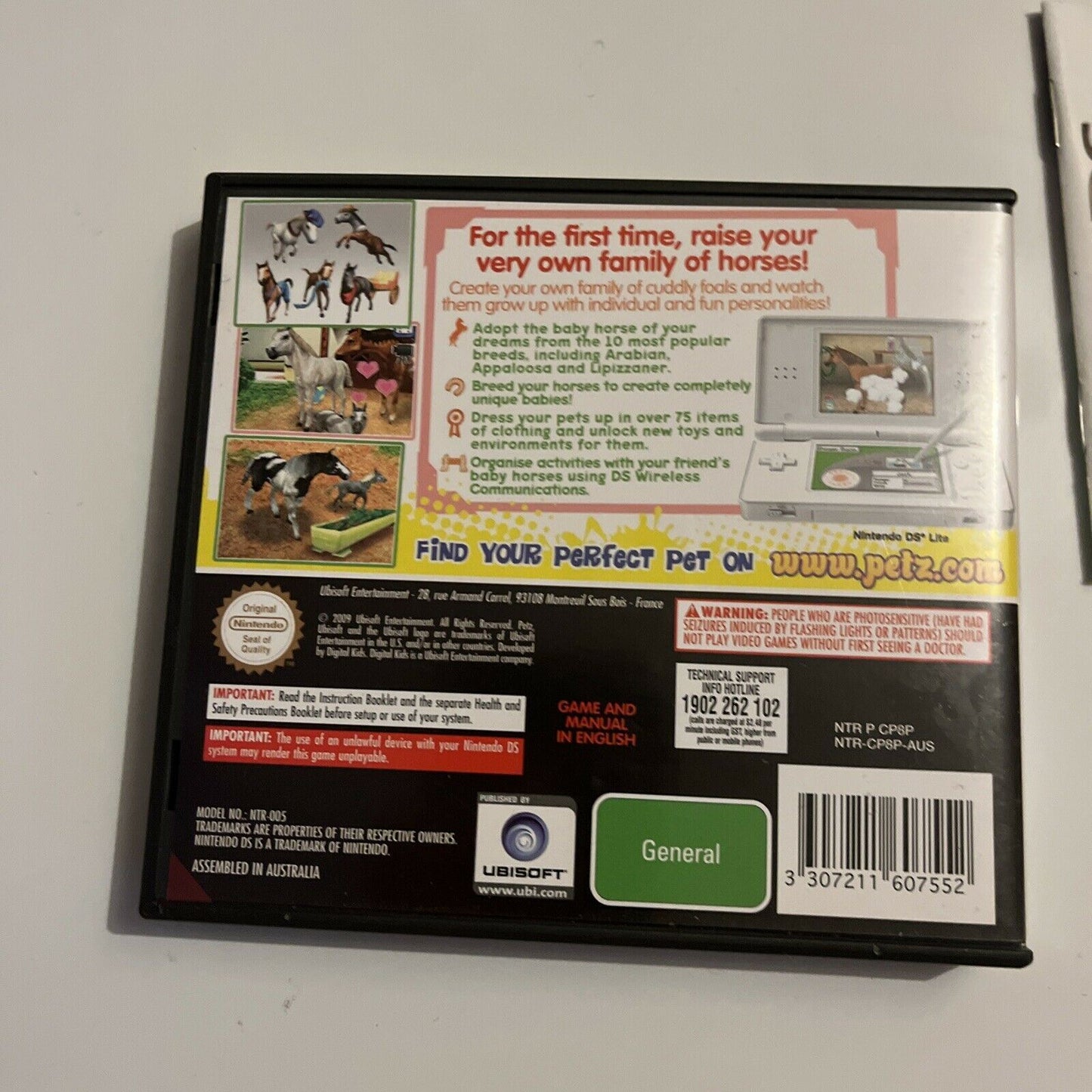 Petz - My Horse Family Nintendo DS with Manual