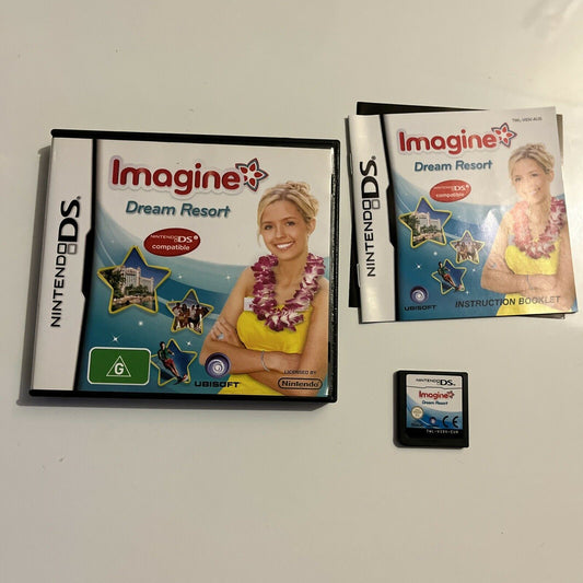 Imagine Dream Resort Nintendo DS with Manual