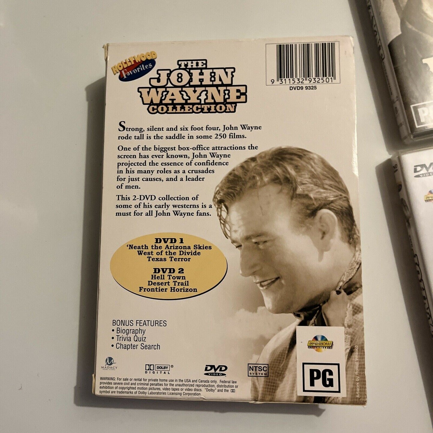 The John Wayne Collection - 6 Movies (DVD, 2-Disc) All regions