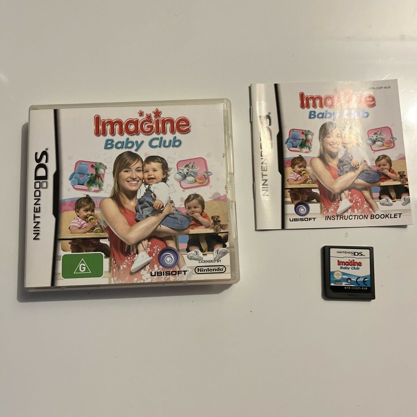 Imagine Baby Club (Nintendo DS, 2008) With Manual