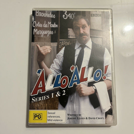 'Allo 'Allo! : Series 1-2 (DVD, 1982, 3-Disc) Region 4