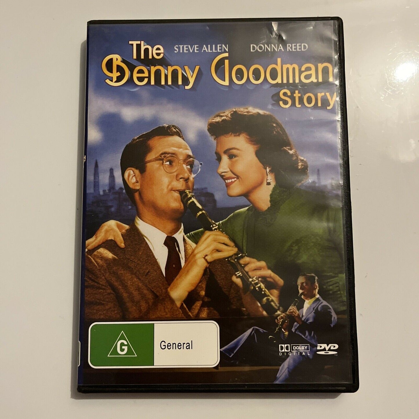The Benny Goodman Story (DVD, 1956) Steve Allen, Donna Reed Region 4